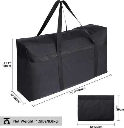 Foldable Travel Bag, Large Sports Bag, 75L/96L/100L, Lightweight Waterproof Tote Bag