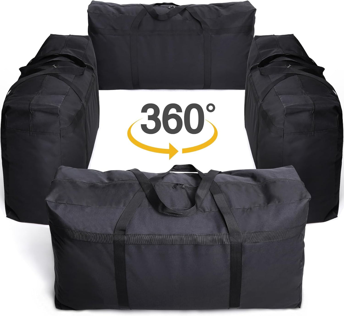 Foldable Travel Bag, Large Sports Bag, 75L/96L/100L, Lightweight Waterproof Tote Bag