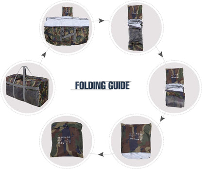 Foldable Travel Bag, Large Sports Bag, 75L/96L/100L, Lightweight Waterproof Tote Bag