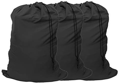 Extra Large Laundry Bag 30"x40" - 3 Pack Drawstring Dirty Clothes Bag, Large Mesh Travel Laundry Bags Fit a Laundry Basket, Durable Washable Storage for College Dorm Apartment (Mixed Colors)