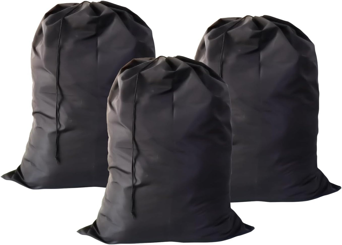 Extra Large Laundry Bag 30"x40" - 3 Pack Drawstring Dirty Clothes Bag, Large Mesh Travel Laundry Bags Fit a Laundry Basket, Durable Washable Storage for College Dorm Apartment (Mixed Colors)