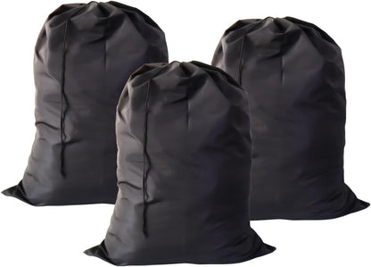 Extra Large Laundry Bag 30"x40" - 3 Pack Drawstring Dirty Clothes Bag, Large Mesh Travel Laundry Bags Fit a Laundry Basket, Durable Washable Storage for College Dorm Apartment (Mixed Colors)