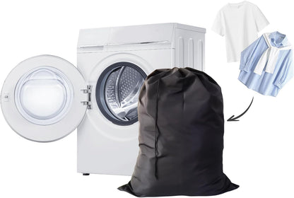 Extra Large Laundry Bag 30"x40" - 3 Pack Drawstring Dirty Clothes Bag, Large Mesh Travel Laundry Bags Fit a Laundry Basket, Durable Washable Storage for College Dorm Apartment (Mixed Colors)
