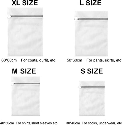 Extra Large Laundry Bag 30"x40" - 3 Pack Drawstring Dirty Clothes Bag, Large Mesh Travel Laundry Bags Fit a Laundry Basket, Durable Washable Storage for College Dorm Apartment (Mixed Colors)