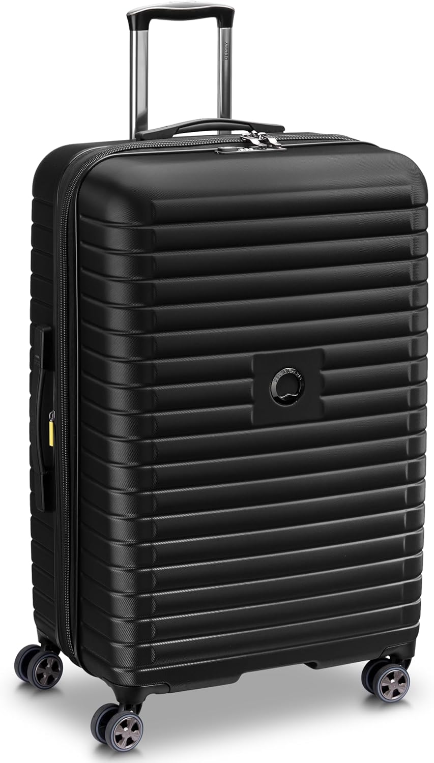 DELSEY PARIS Cruise 3.0 Hardside Underseater Carry On Luggage with 2 Wheels, Black