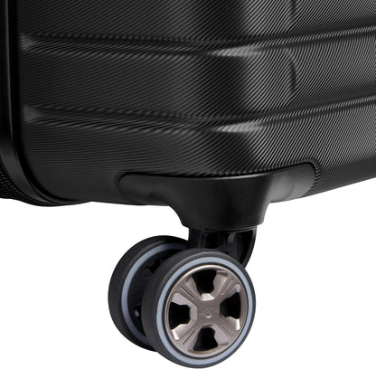 DELSEY PARIS Cruise 3.0 Hardside Underseater Carry On Luggage with 2 Wheels, Black