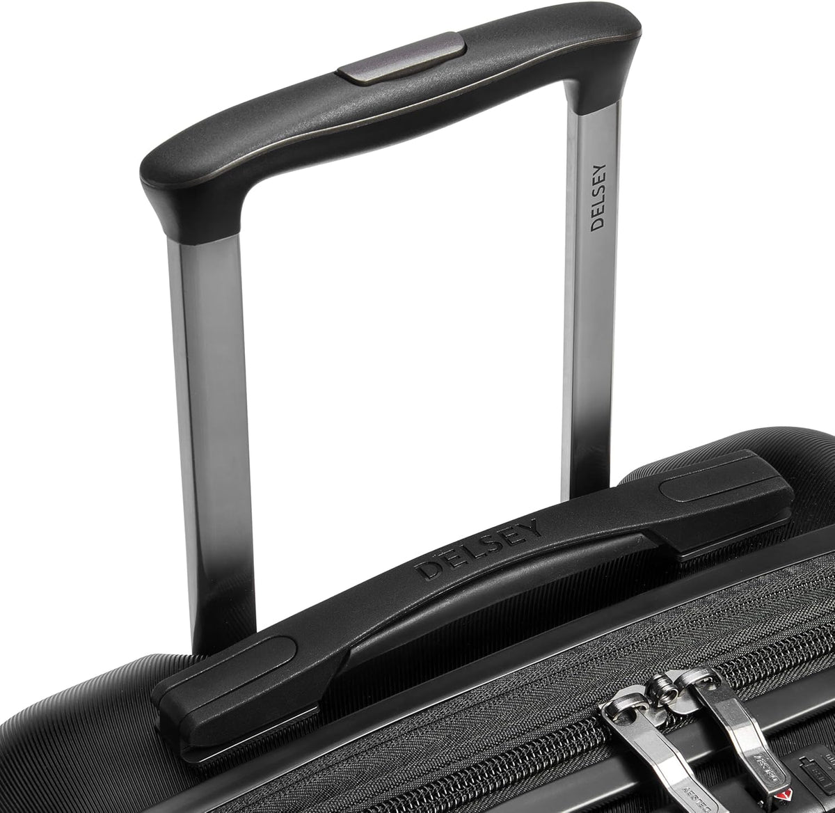 DELSEY PARIS Cruise 3.0 Hardside Underseater Carry On Luggage with 2 Wheels, Black