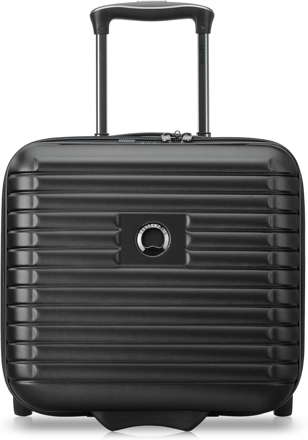 DELSEY PARIS Cruise 3.0 Hardside Underseater Carry On Luggage with 2 Wheels, Black