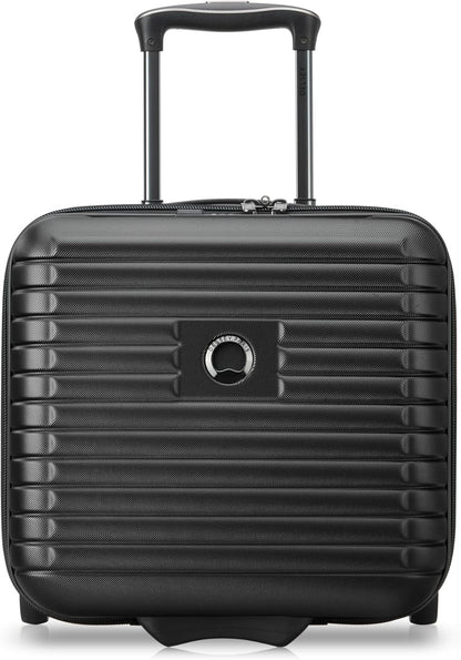 DELSEY PARIS Cruise 3.0 Hardside Underseater Carry On Luggage with 2 Wheels, Black