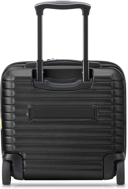 DELSEY PARIS Cruise 3.0 Hardside Underseater Carry On Luggage with 2 Wheels, Black