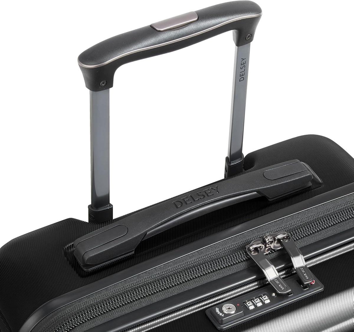 DELSEY PARIS Cruise 3.0 Hardside Underseater Carry On Luggage with 2 Wheels, Black