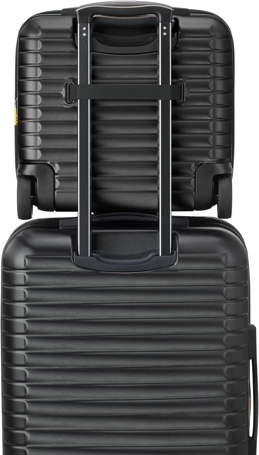 DELSEY PARIS Cruise 3.0 Hardside Underseater Carry On Luggage with 2 Wheels, Black