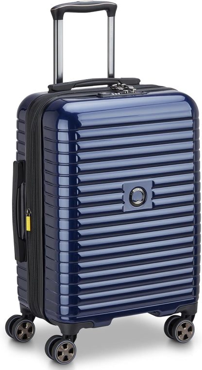 DELSEY PARIS Cruise 3.0 Hardside Underseater Carry On Luggage with 2 Wheels, Black