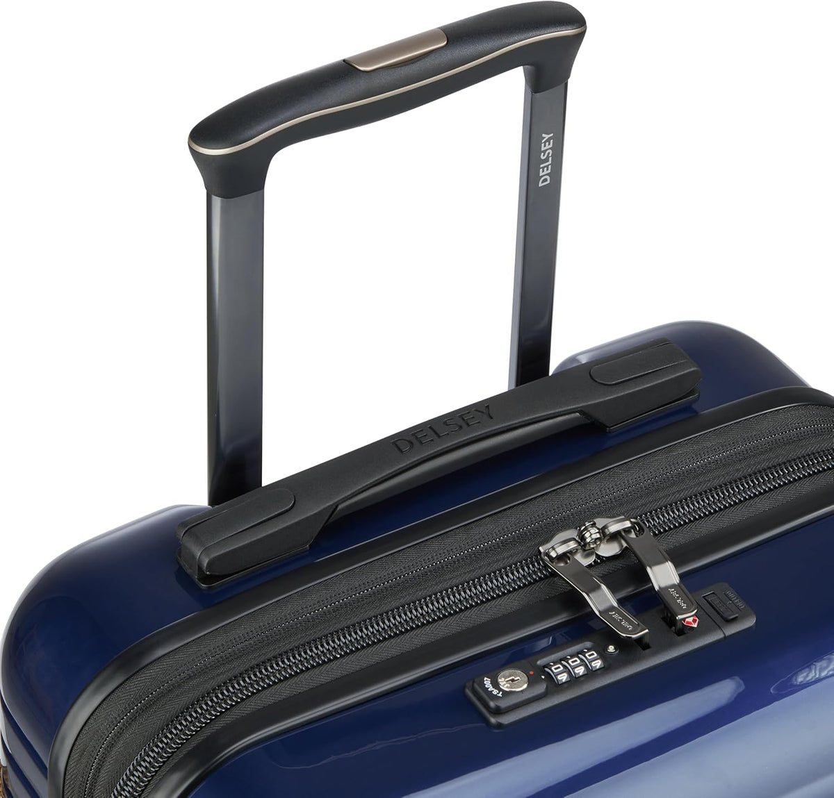 DELSEY PARIS Cruise 3.0 Hardside Underseater Carry On Luggage with 2 Wheels, Black