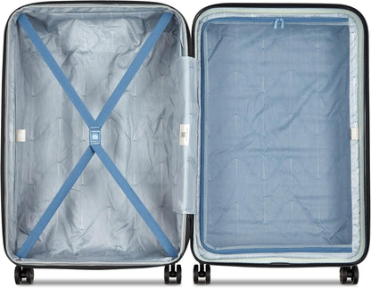 DELSEY PARIS Cruise 3.0 Hardside Underseater Carry On Luggage with 2 Wheels, Black