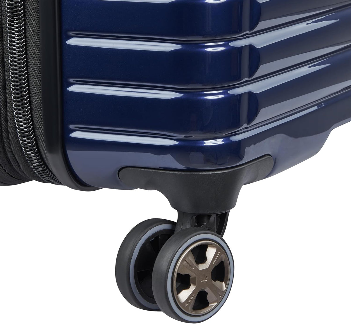 DELSEY PARIS Cruise 3.0 Hardside Underseater Carry On Luggage with 2 Wheels, Black