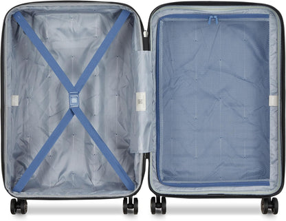 DELSEY PARIS Cruise 3.0 Hardside Underseater Carry On Luggage with 2 Wheels, Black