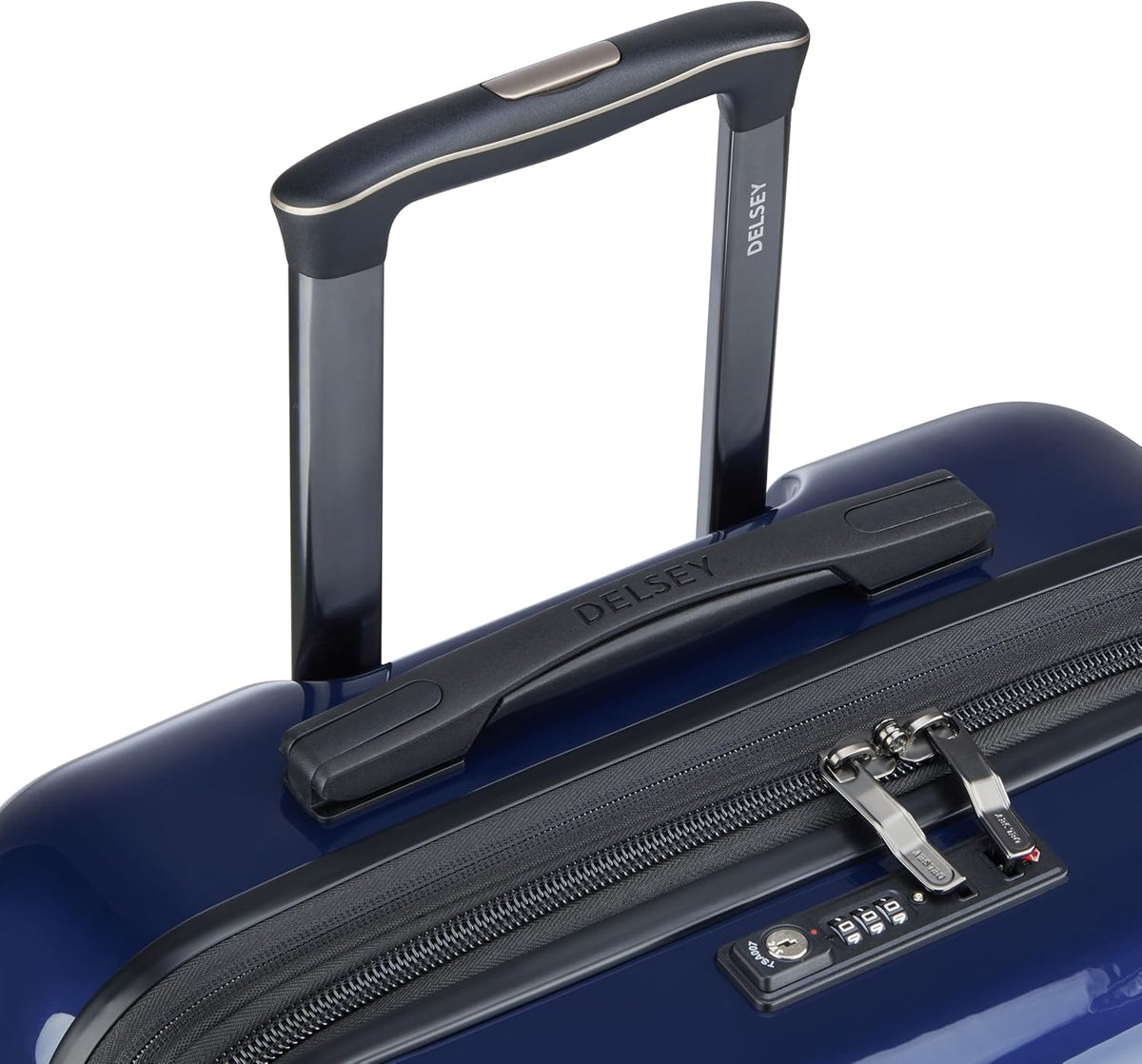 DELSEY PARIS Cruise 3.0 Hardside Underseater Carry On Luggage with 2 Wheels, Black