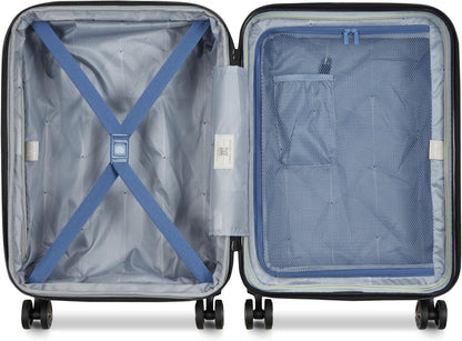 DELSEY PARIS Cruise 3.0 Hardside Underseater Carry On Luggage with 2 Wheels, Black