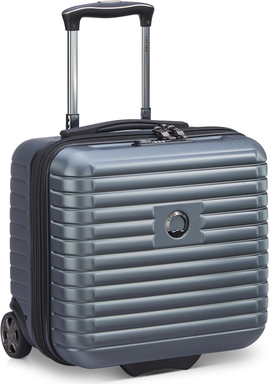 DELSEY PARIS Cruise 3.0 Hardside Underseater Carry On Luggage with 2 Wheels, Black