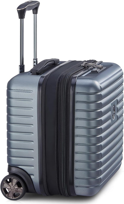 DELSEY PARIS Cruise 3.0 Hardside Underseater Carry On Luggage with 2 Wheels, Black