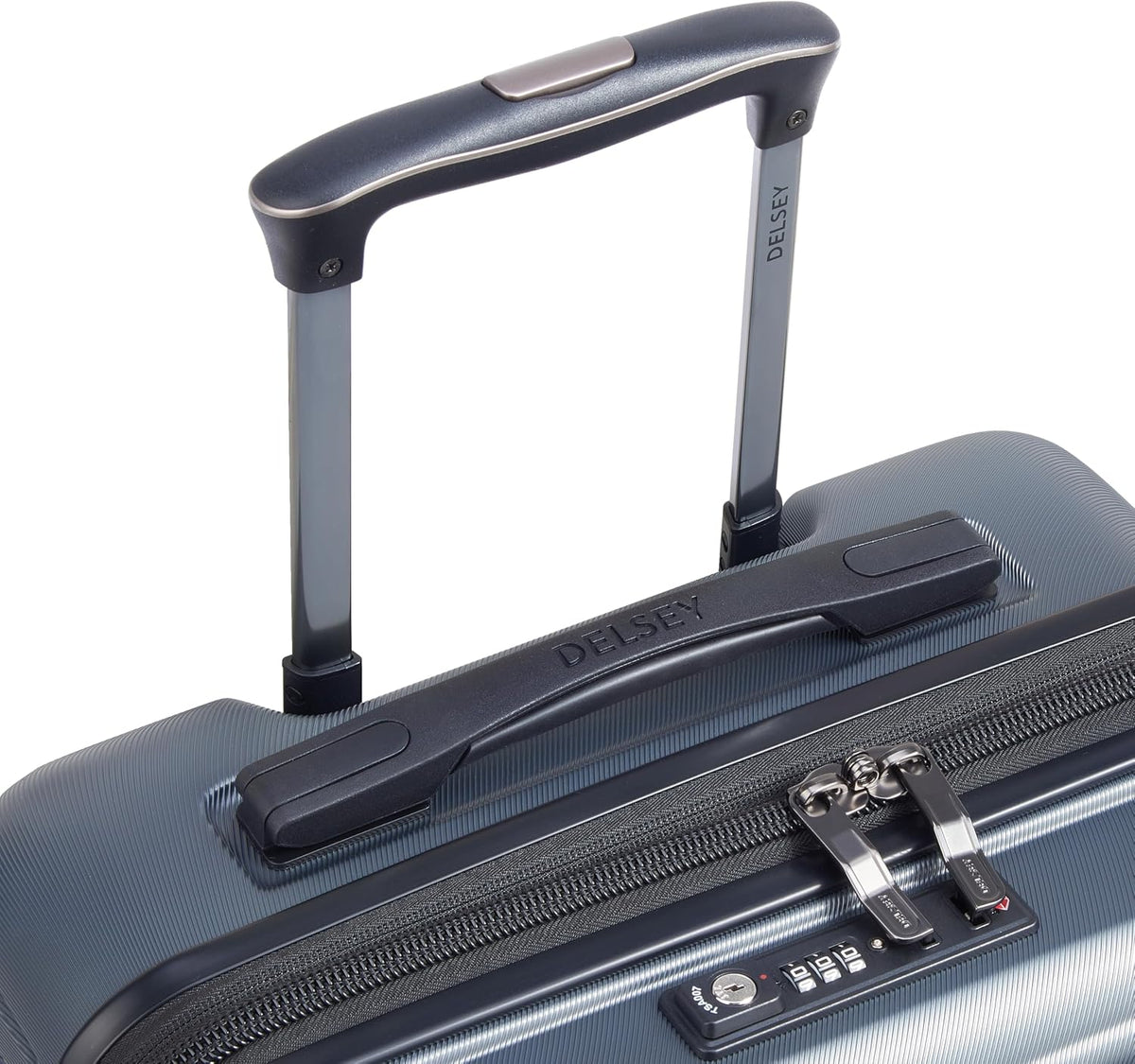 DELSEY PARIS Cruise 3.0 Hardside Underseater Carry On Luggage with 2 Wheels, Black
