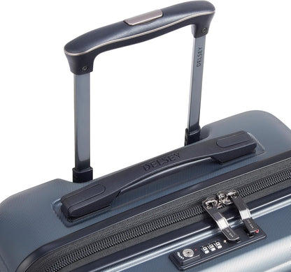 DELSEY PARIS Cruise 3.0 Hardside Underseater Carry On Luggage with 2 Wheels, Black