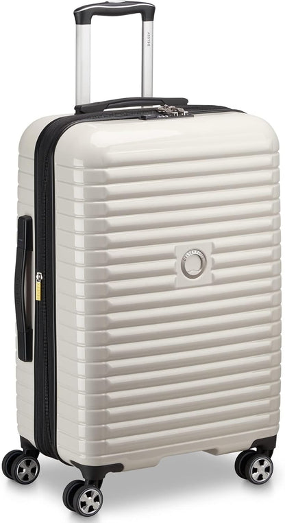 DELSEY PARIS Cruise 3.0 Hardside Underseater Carry On Luggage with 2 Wheels, Black