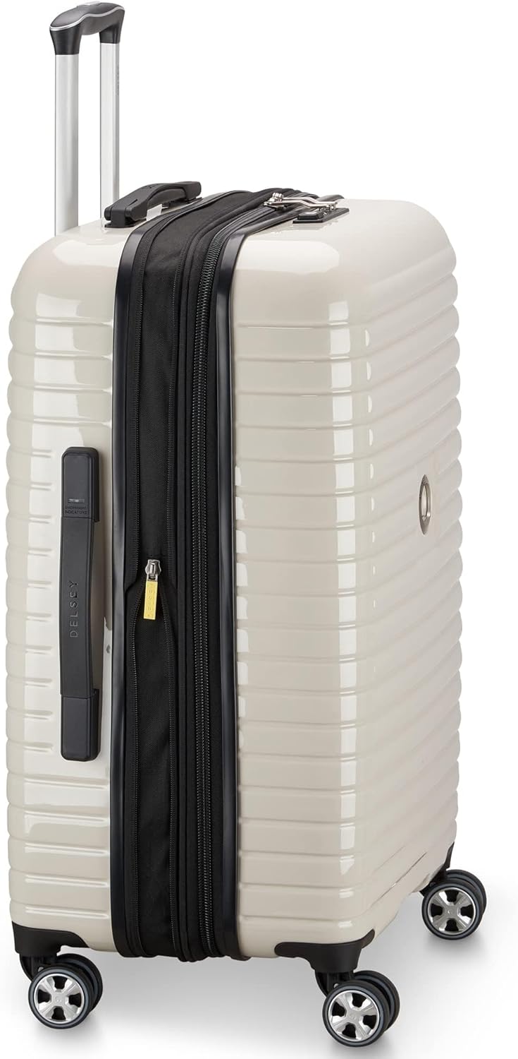 DELSEY PARIS Cruise 3.0 Hardside Underseater Carry On Luggage with 2 Wheels, Black