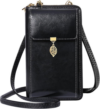 Small Crossbody Phone Bags for Women Leather Cell Phone Purse Wallet | Small
