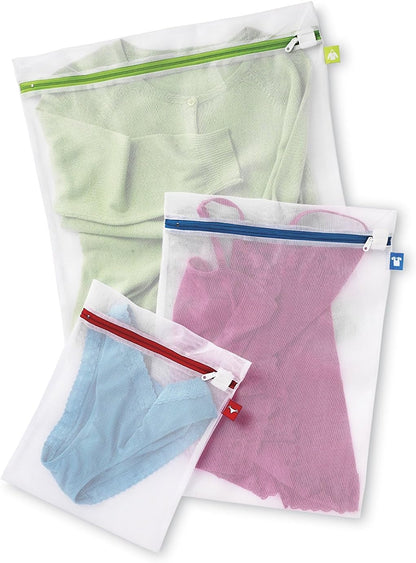 Mesh Bra Wash Bag White