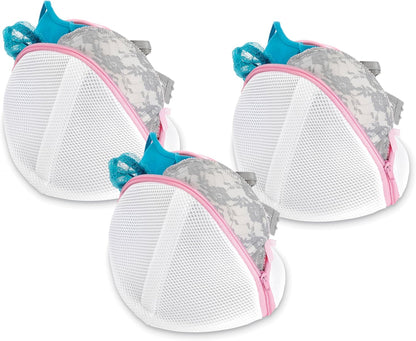 Mesh Bra Wash Bag White