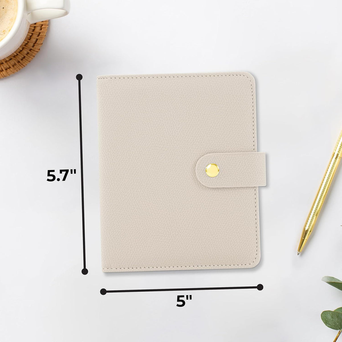 Beautiful Passport Holder for Travel – Cute Cover with Pen Holder to Keep Your Travel Documents Organized & Safe – Quality Passport Wallet for Women & Men and Great for Gifting