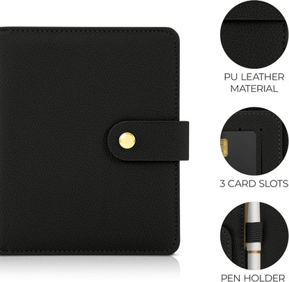 Beautiful Passport Holder for Travel – Cute Cover with Pen Holder to Keep Your Travel Documents Organized & Safe – Quality Passport Wallet for Women & Men and Great for Gifting
