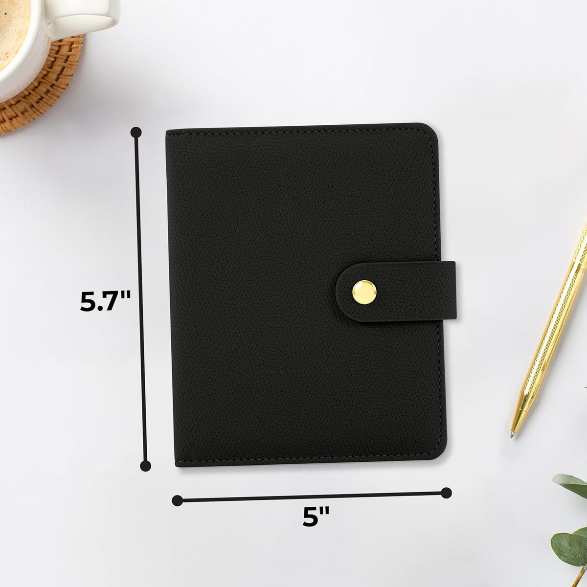 Beautiful Passport Holder for Travel – Cute Cover with Pen Holder to Keep Your Travel Documents Organized & Safe – Quality Passport Wallet for Women & Men and Great for Gifting