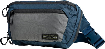 Bando Bag - Tactical Men's Fanny Pack w/Adjustable Waist Belt, Zippered Pockets, Compact Lightweight Belt Bag