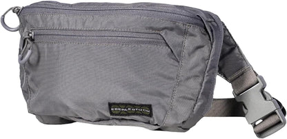 Bando Bag - Tactical Men's Fanny Pack w/Adjustable Waist Belt, Zippered Pockets, Compact Lightweight Belt Bag