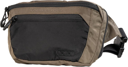 Bando Bag - Tactical Men's Fanny Pack w/Adjustable Waist Belt, Zippered Pockets, Compact Lightweight Belt Bag
