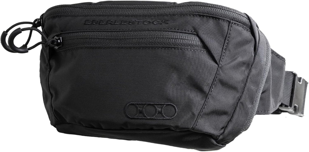 Bando Bag - Tactical Men's Fanny Pack w/Adjustable Waist Belt, Zippered Pockets, Compact Lightweight Belt Bag
