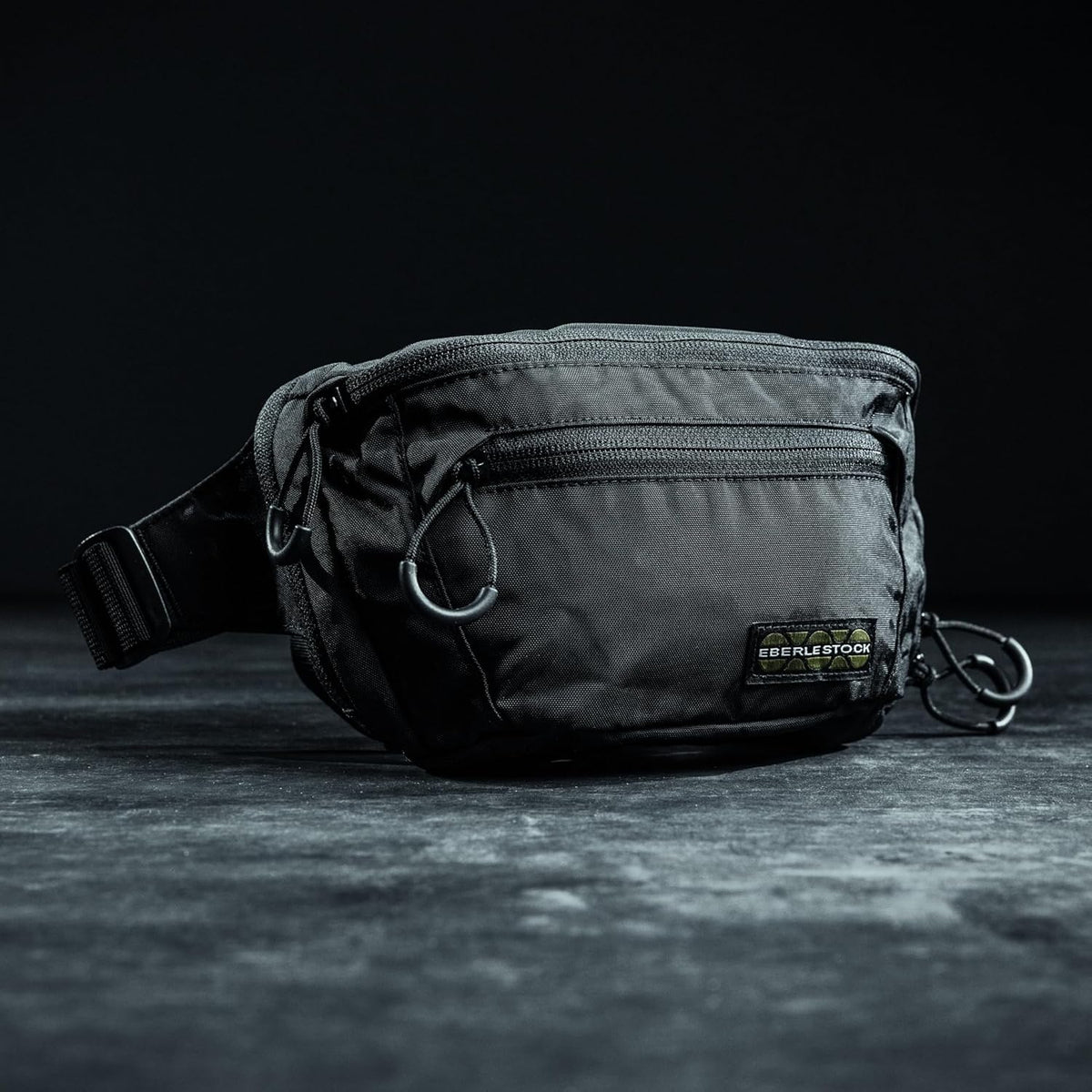 Bando Bag - Tactical Men's Fanny Pack w/Adjustable Waist Belt, Zippered Pockets, Compact Lightweight Belt Bag