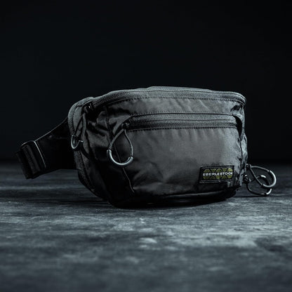 Bando Bag - Tactical Men's Fanny Pack w/Adjustable Waist Belt, Zippered Pockets, Compact Lightweight Belt Bag