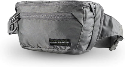 Bando Bag - Tactical Men's Fanny Pack w/Adjustable Waist Belt, Zippered Pockets, Compact Lightweight Belt Bag