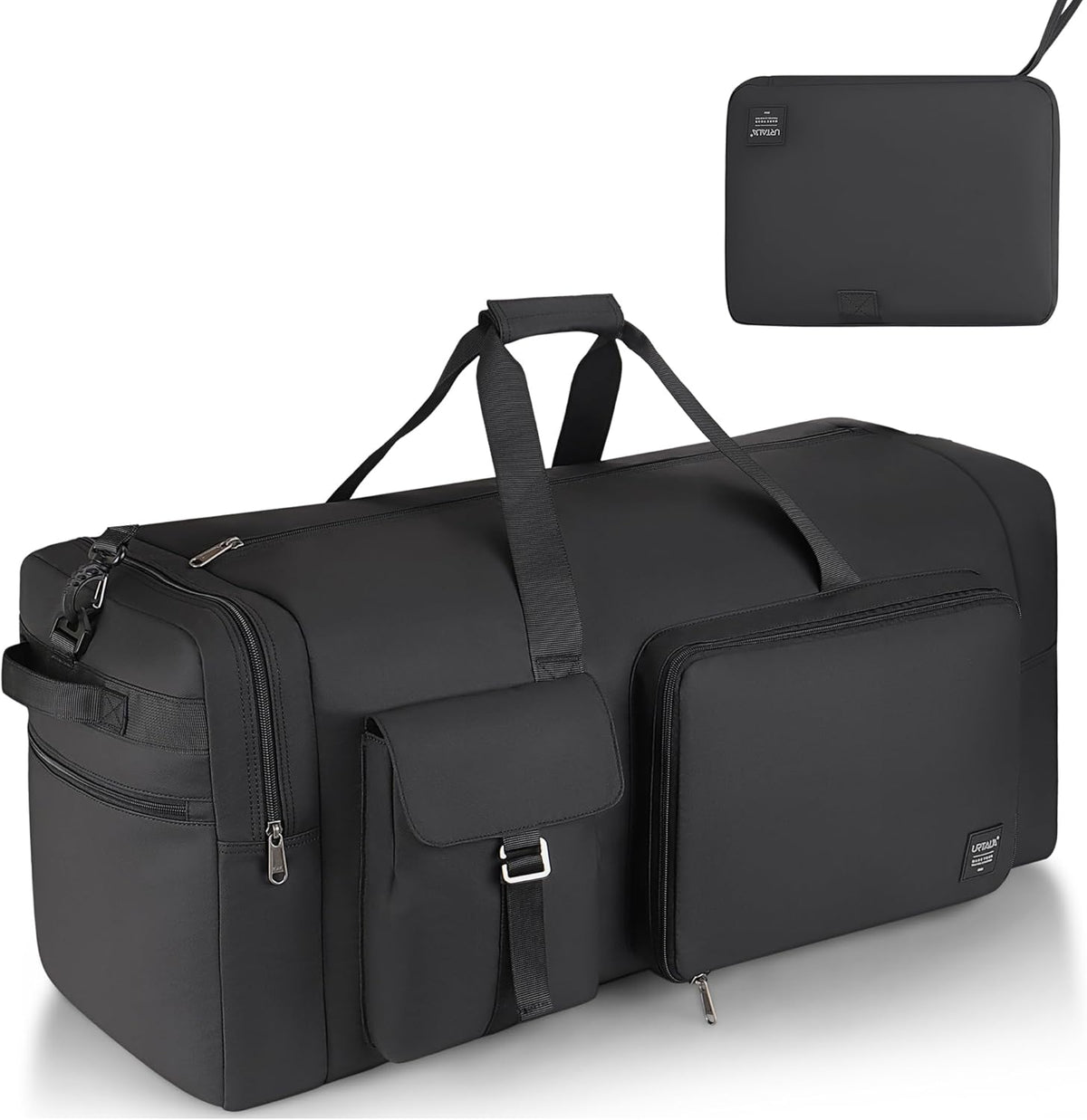 120L Travel Duffle Bag for Men and Women, 34” Large Duffle Bag for Traveling with Shoes Compartment, Foldable Travel Duffel Bags, Waterproof and Tear Resistant