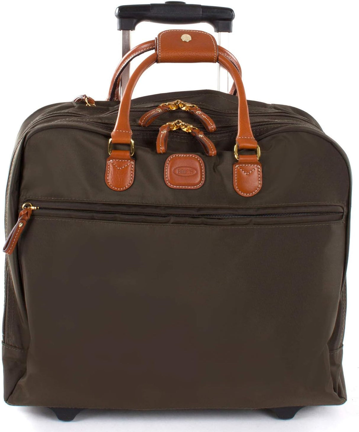 X-Travel 2.0 Rolling Carry-On 16 x 13.7 x 6 Inch, Water-Resistant Underseat Bag with Silent Wheels, Retractable Handle and Laptop Pocket - Navy