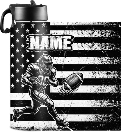 Custom Name Basketball Backpack Set for Boys,Personalized Bookbag with Lunch Box & Water Bottle for Travel School Camp, Ice Cream Drip Basketball School Bag Design, Back to School Gifts