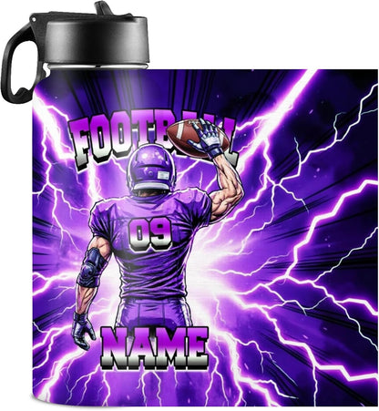 Custom Name Basketball Backpack Set for Boys,Personalized Bookbag with Lunch Box & Water Bottle for Travel School Camp, Ice Cream Drip Basketball School Bag Design, Back to School Gifts