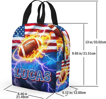 Custom Name Basketball Backpack Set for Boys,Personalized Bookbag with Lunch Box & Water Bottle for Travel School Camp, Ice Cream Drip Basketball School Bag Design, Back to School Gifts