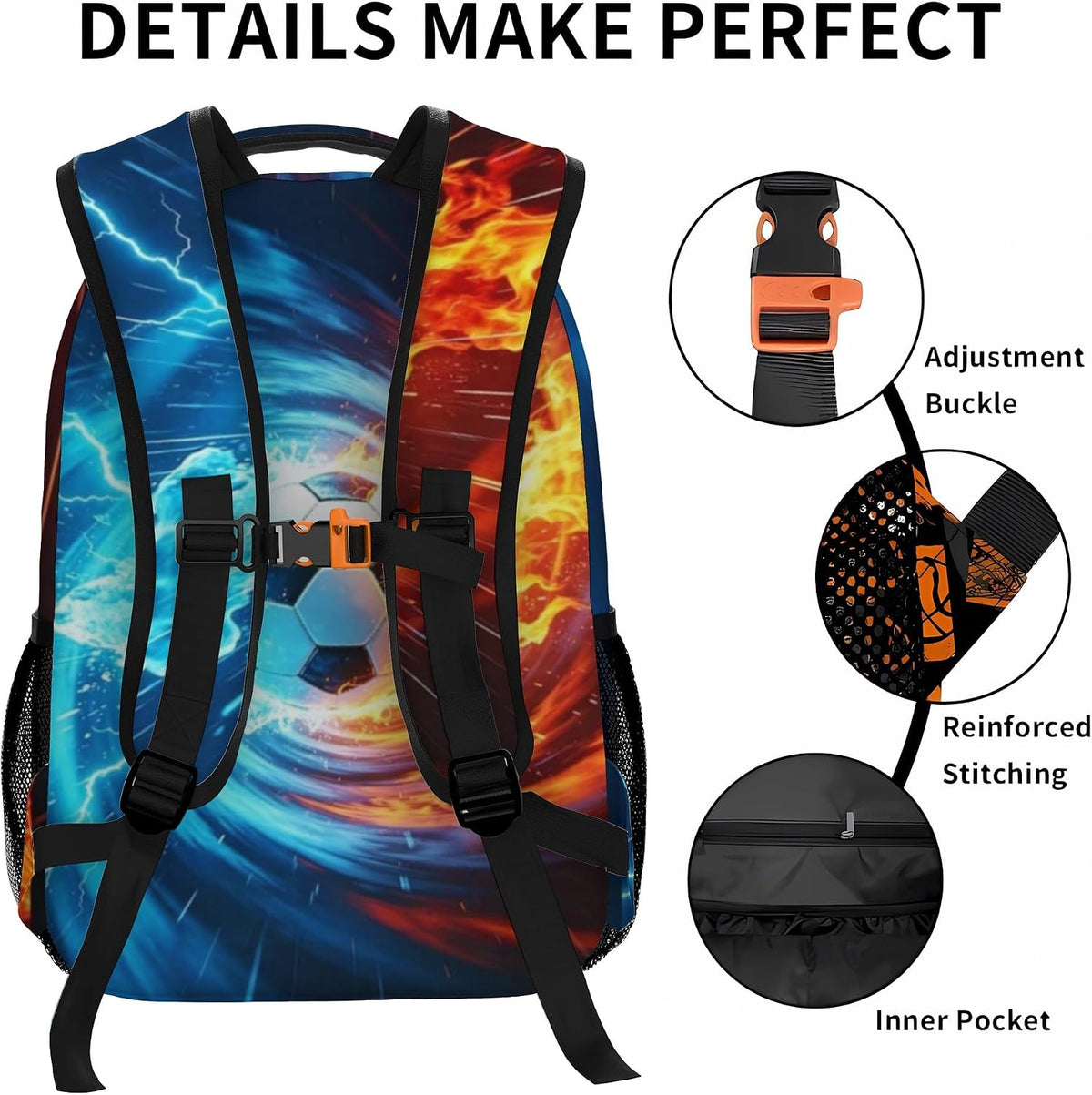 Custom Name Basketball Backpack Set for Boys,Personalized Bookbag with Lunch Box & Water Bottle for Travel School Camp, Ice Cream Drip Basketball School Bag Design, Back to School Gifts