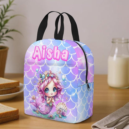 Custom Name Basketball Backpack Set for Boys,Personalized Bookbag with Lunch Box & Water Bottle for Travel School Camp, Ice Cream Drip Basketball School Bag Design, Back to School Gifts