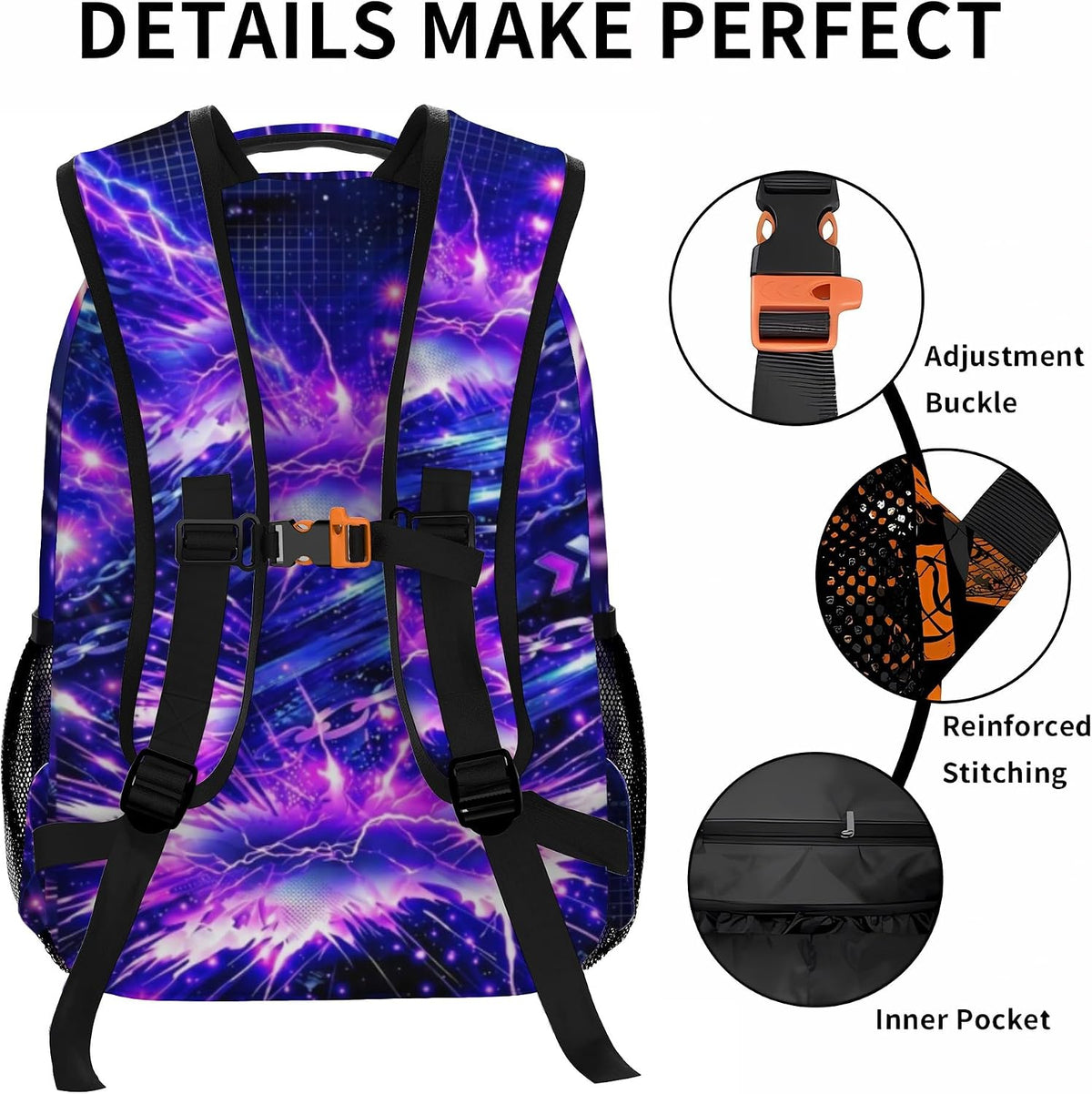 Custom Name Basketball Backpack Set for Boys,Personalized Bookbag with Lunch Box & Water Bottle for Travel School Camp, Ice Cream Drip Basketball School Bag Design, Back to School Gifts